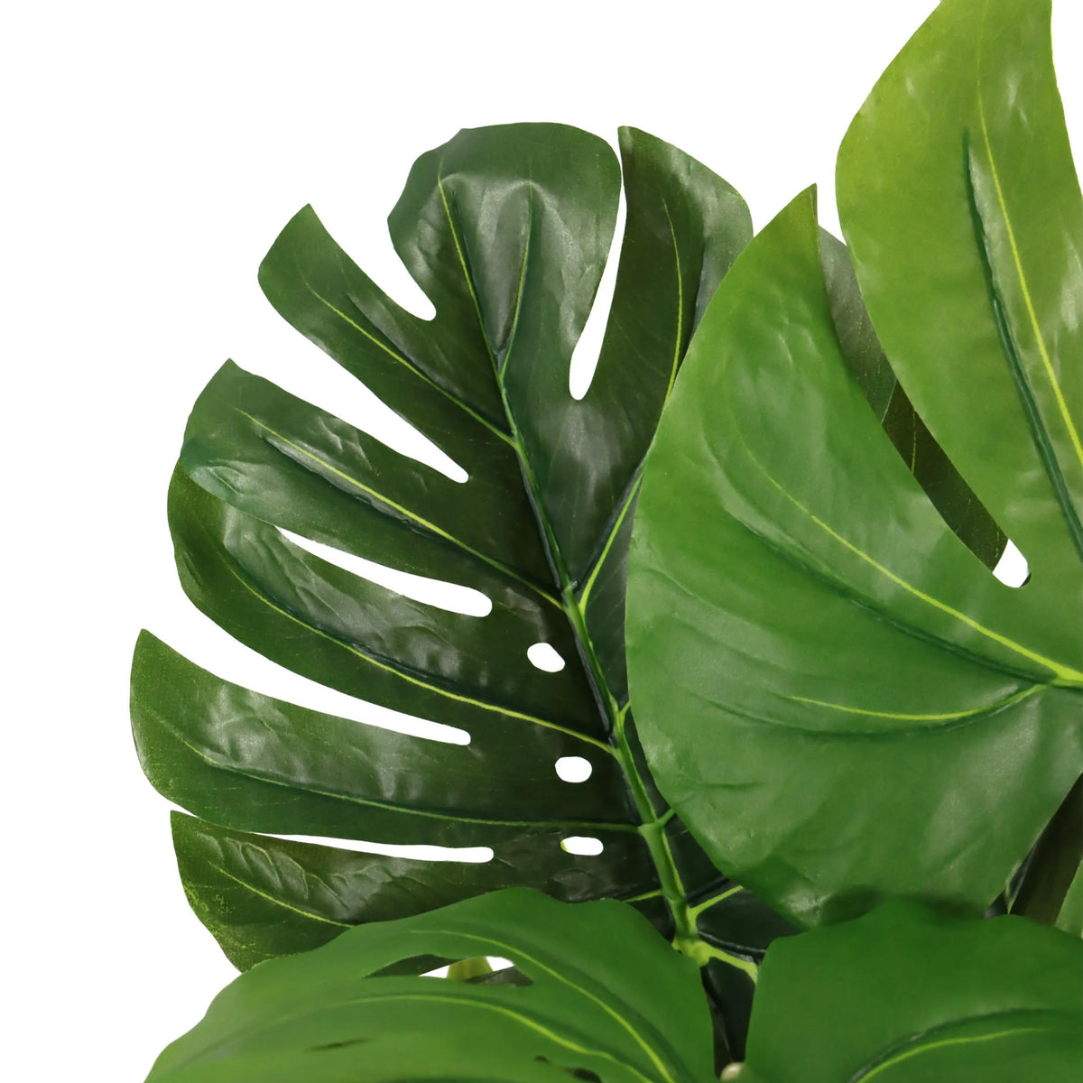 Feuilles vertes de la Plante artificielle MONSTERA I de hjh OFFICE