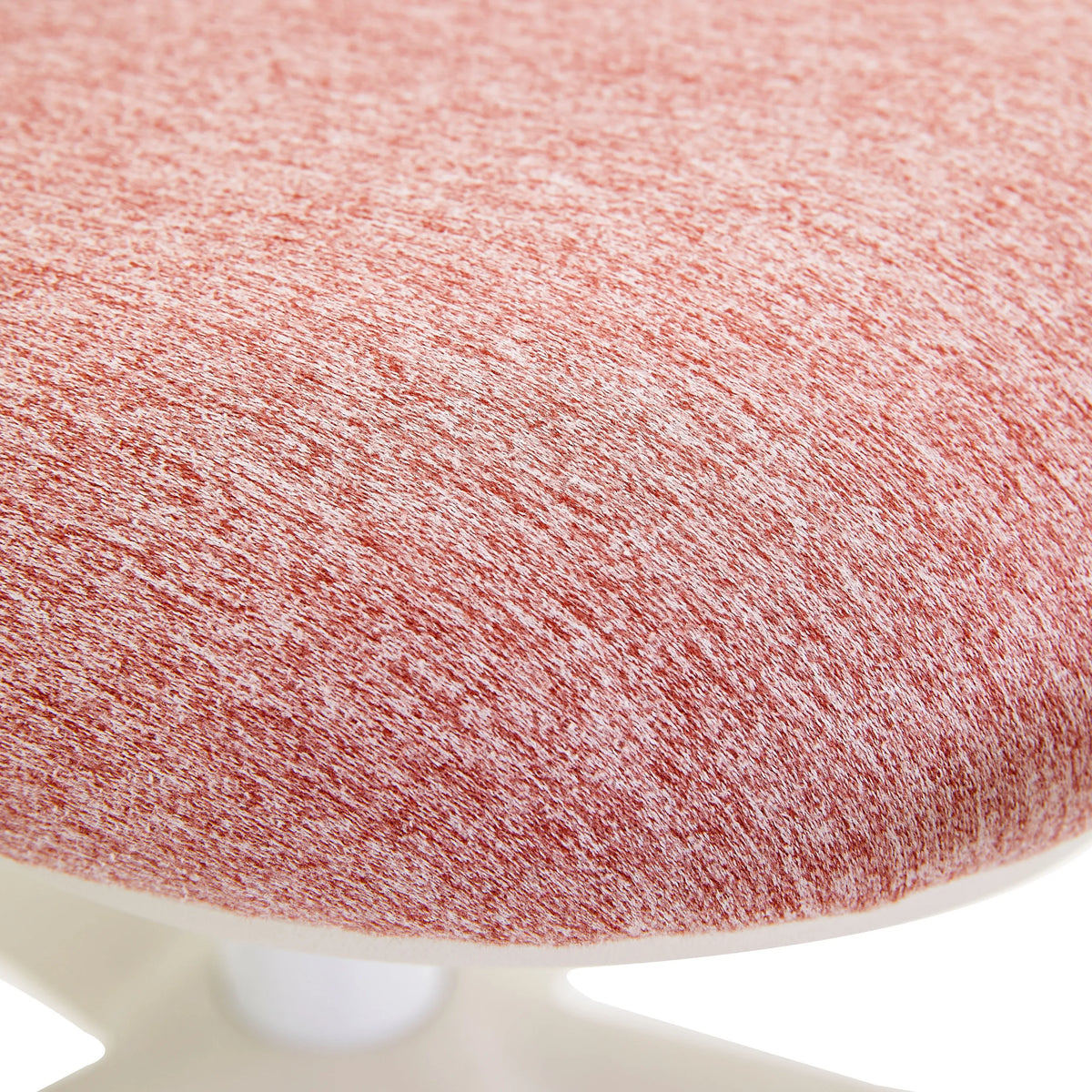 Revêtement en tissu rose texturé de l'assise de la Chaise pivotante pour des enfants Swivelo de hjh OFFICE