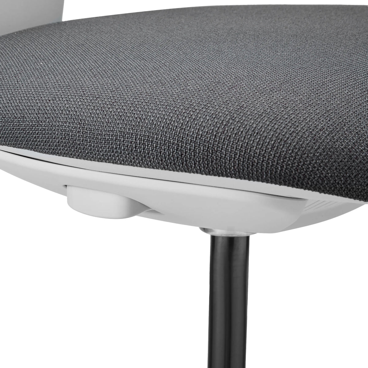Revêtement en tissu gris foncé de l'assise de la Chaise de travail WORK MF2 W de hjh OFFICE
