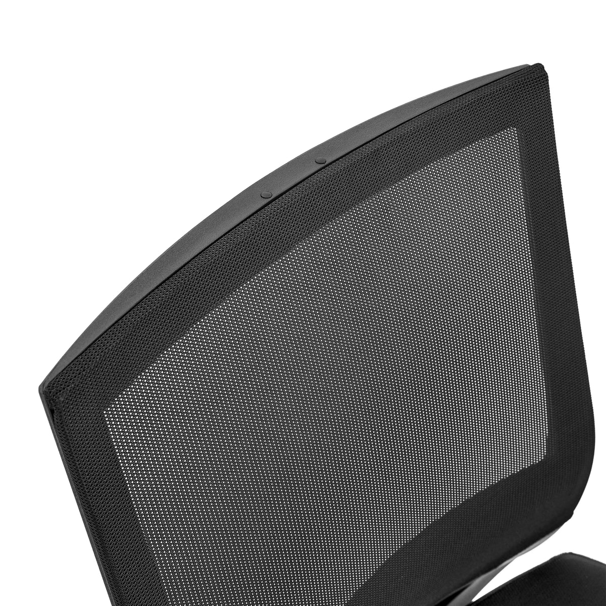 Dossier en maille noire du siège de bureau de qualité professionnelle PORTO PRO de hjh OFFICE