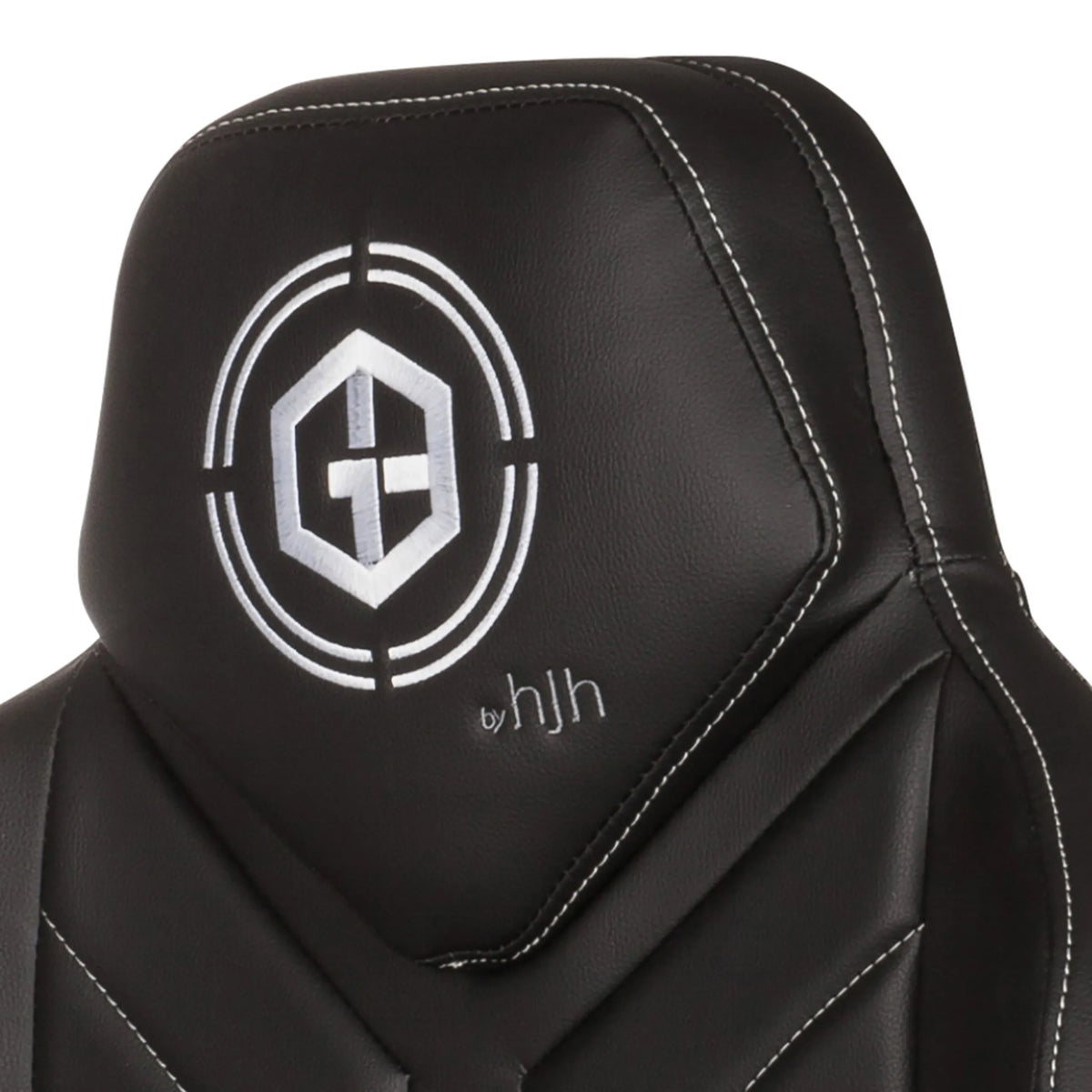Logo sur le repose-tête du Fauteuil Gamer GAMEBREAKER COLOSSUS en noir de hjh OFFICE