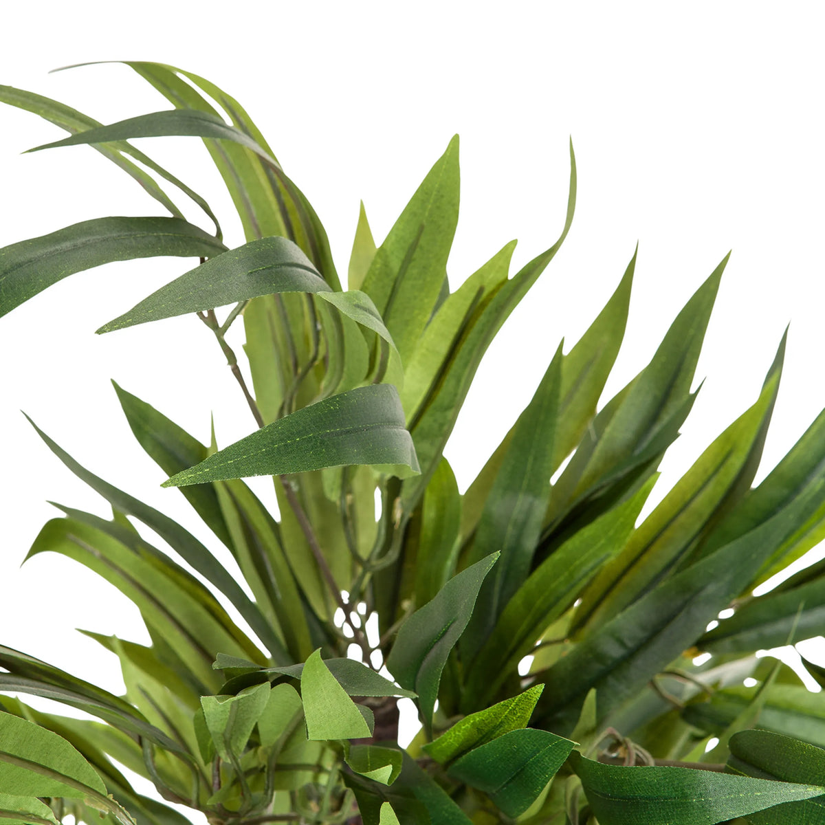 Feuilles vertes de la Plante artificielle MANGO de hjh OFFICE