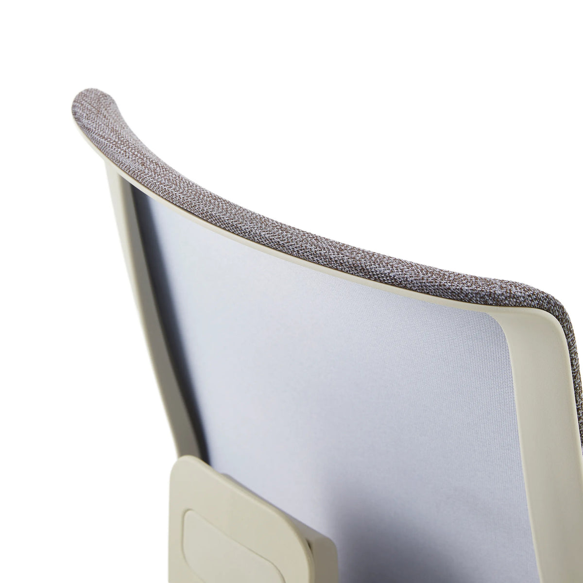 Bord supérieur du dossier gris du Siège de bureau à domicile Sitflex Lady de hjh OFFICE