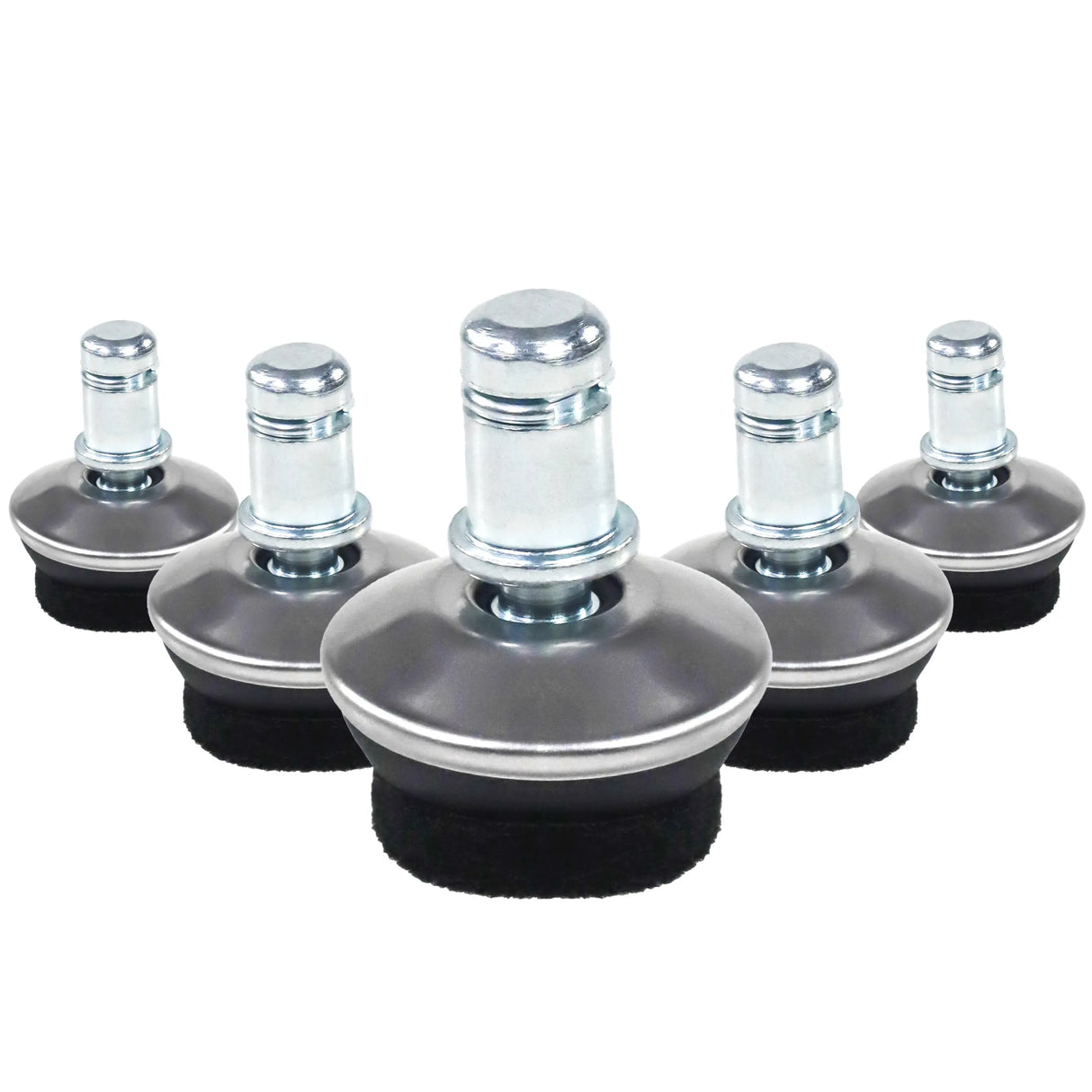 5 x STAND FZ | 11 mm | Patins en feutre | Sols durs - Patins de chaise