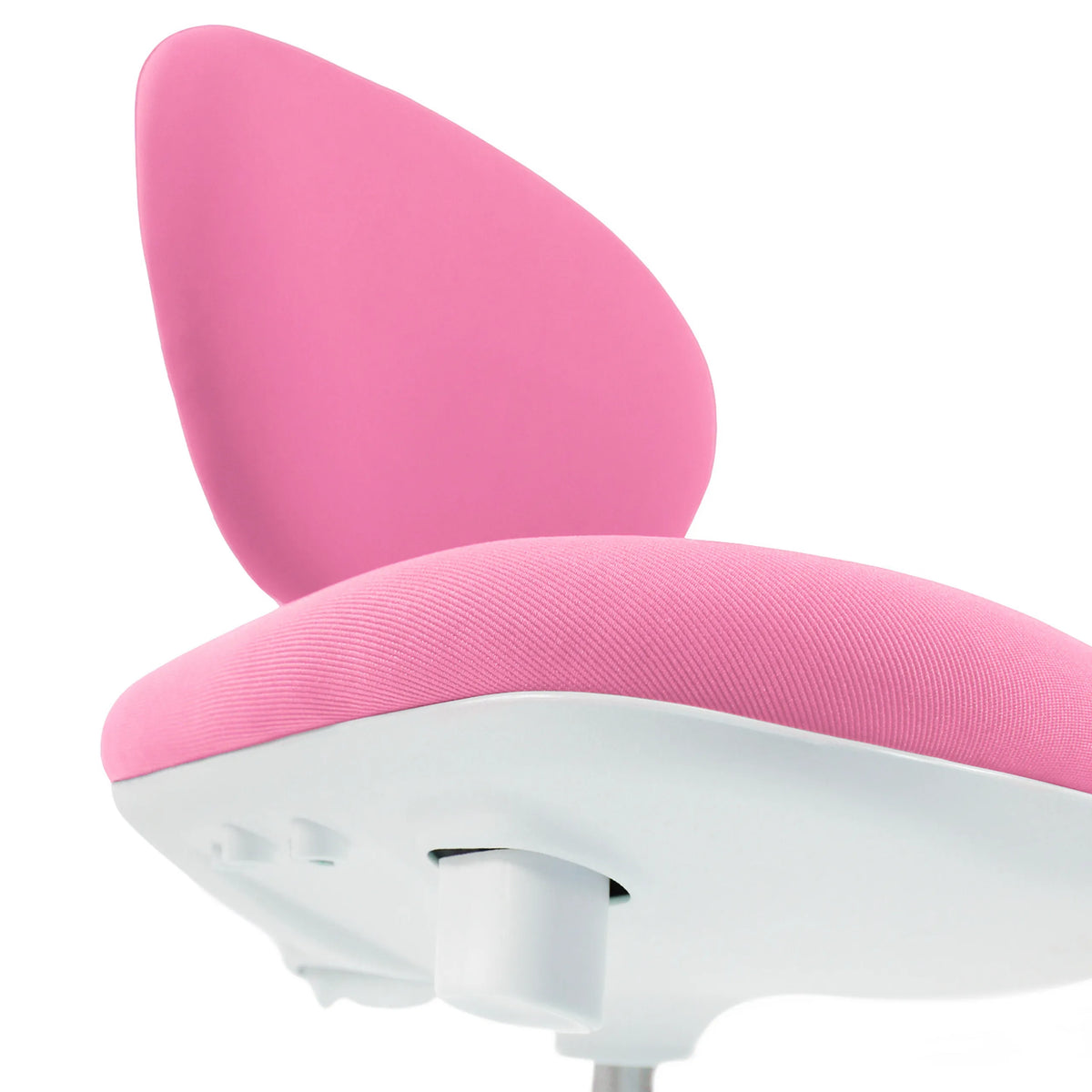 Assise et dossier de la Chaise pivotante pour des enfants KID VIVO en rose de hjh OFFICE