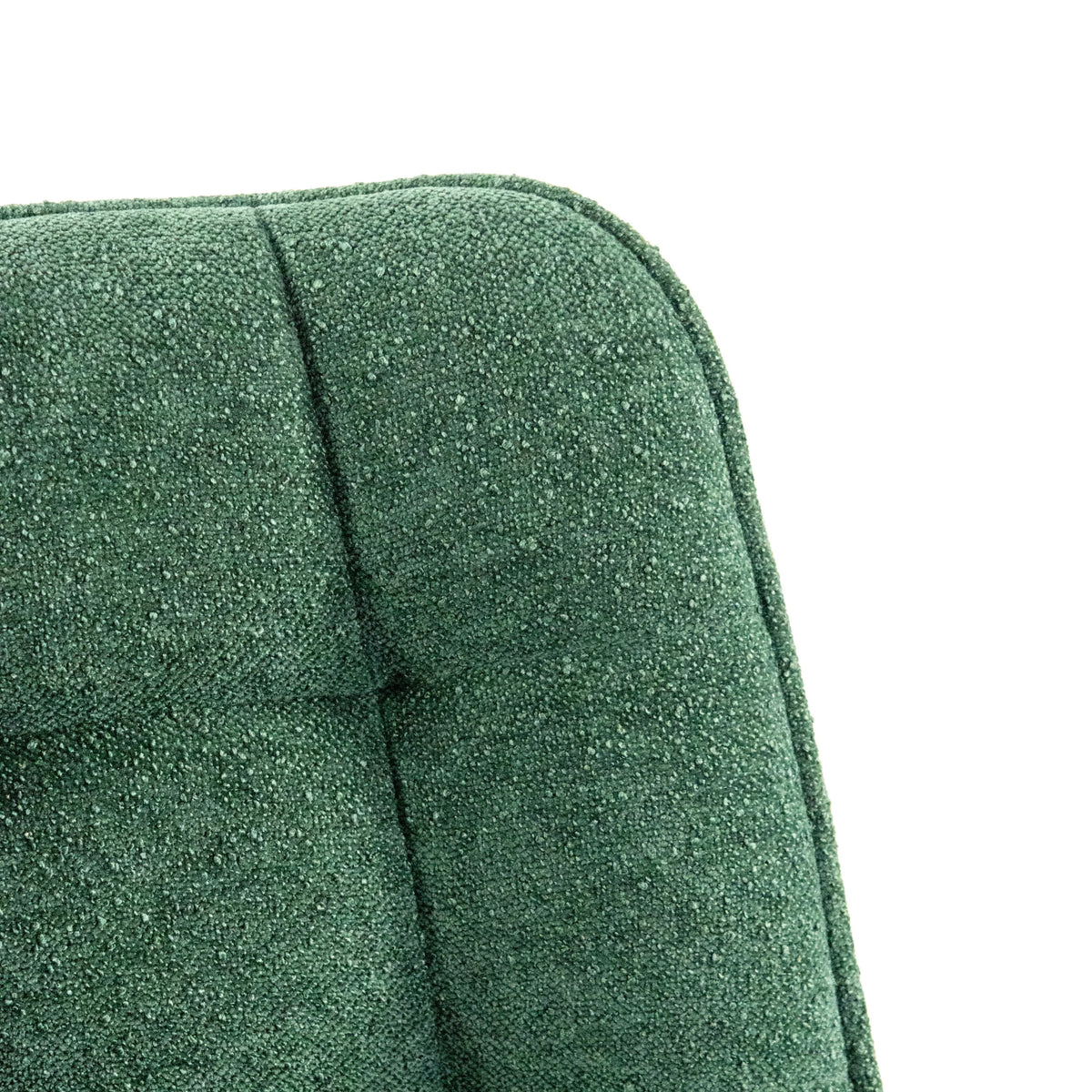 Tissu structuré couleur pétrole de la Chaise de salle à manger ELARIS de hjh LIVING