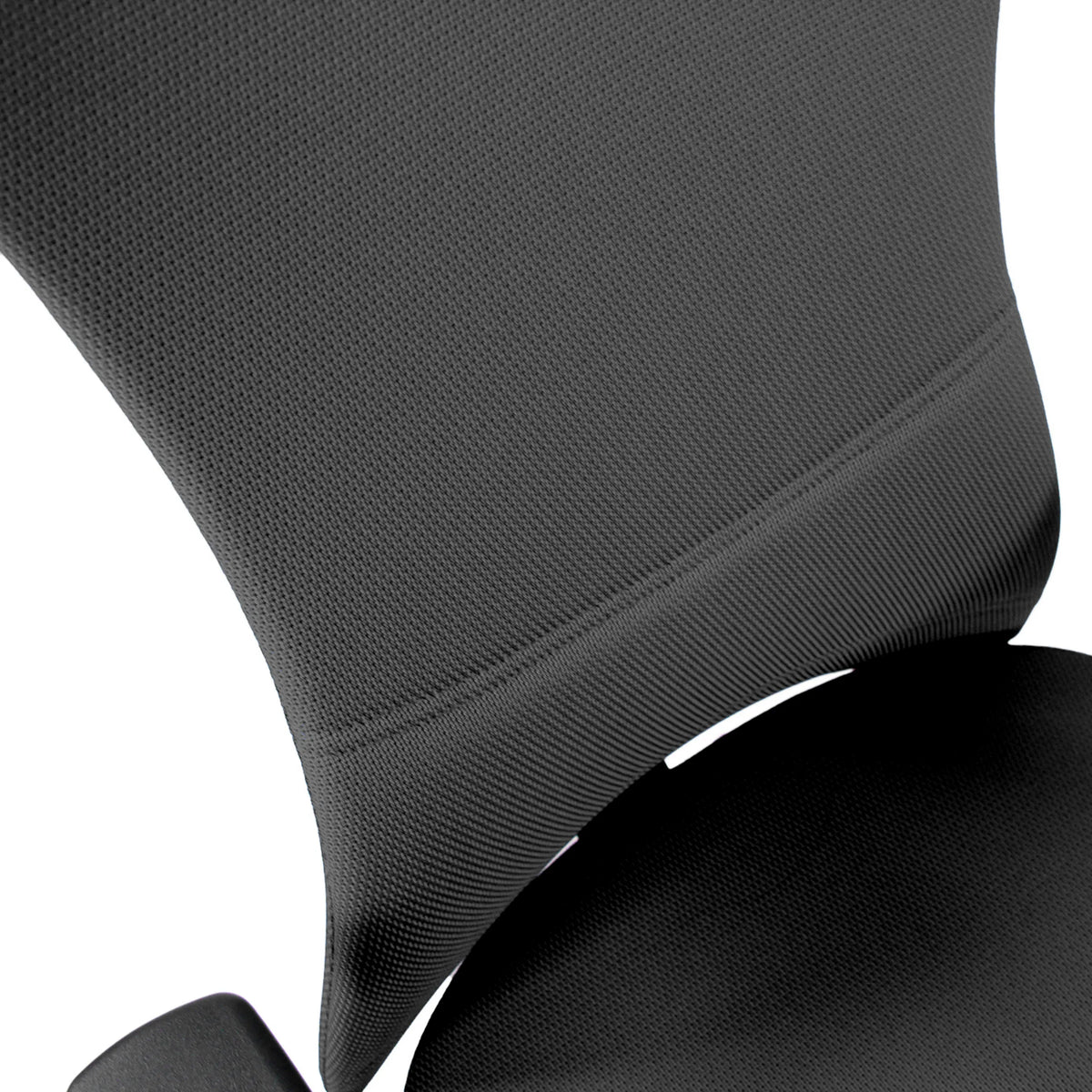 Revêtement en maille noire du dossier du Siège de bureau de qualité professionnelle OFFICE XT PRO de hjh OFFICE