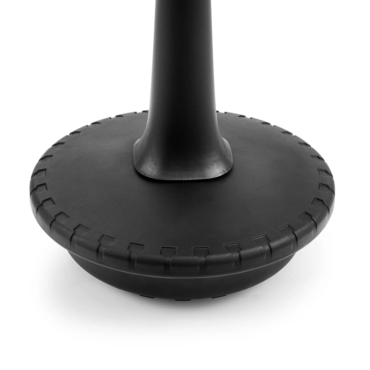 Pied rond et noir du Siège assis-debout Balance Sit Ergo de hjh OFFICE