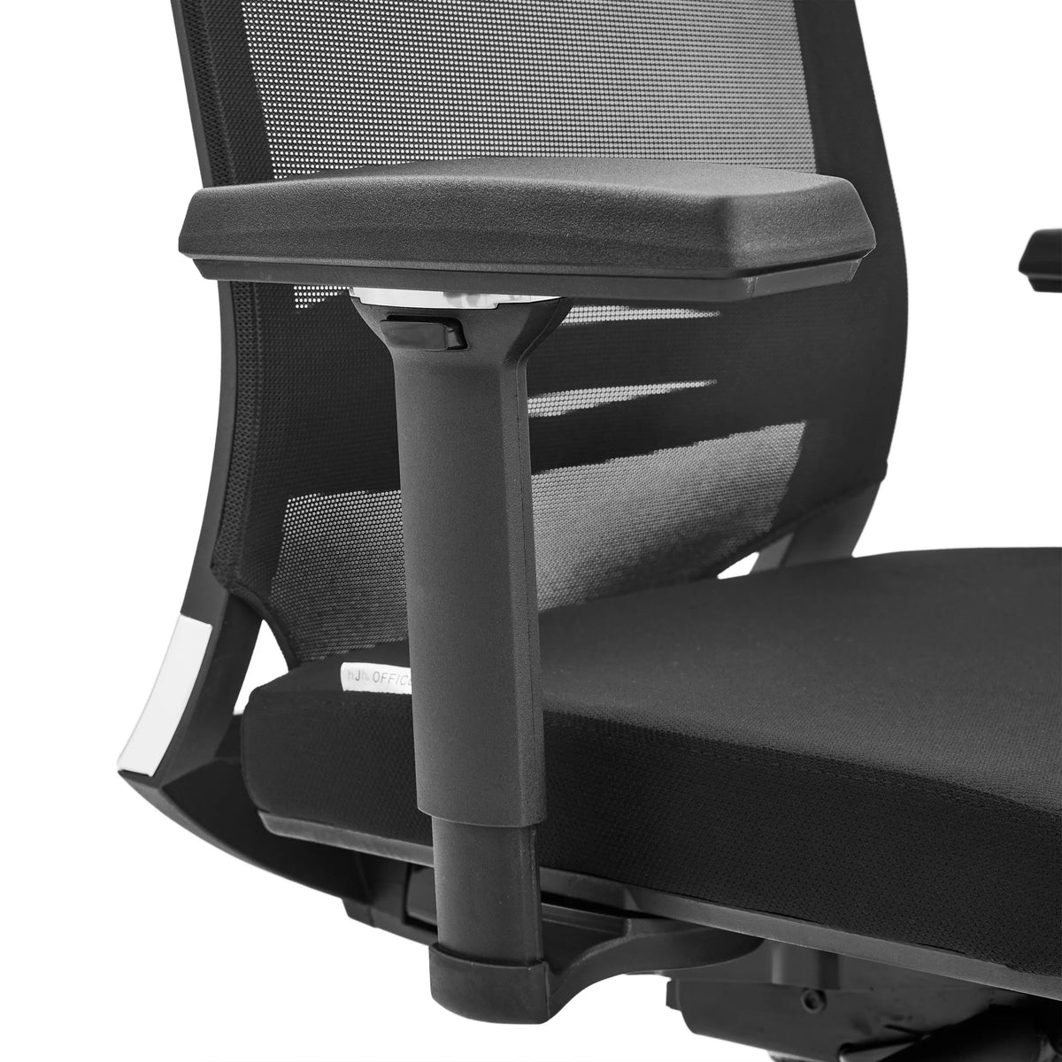 Accoudoir réglable du Siège de bureau de qualité professionnelle PORTO PRO en noir de hjh OFFICE