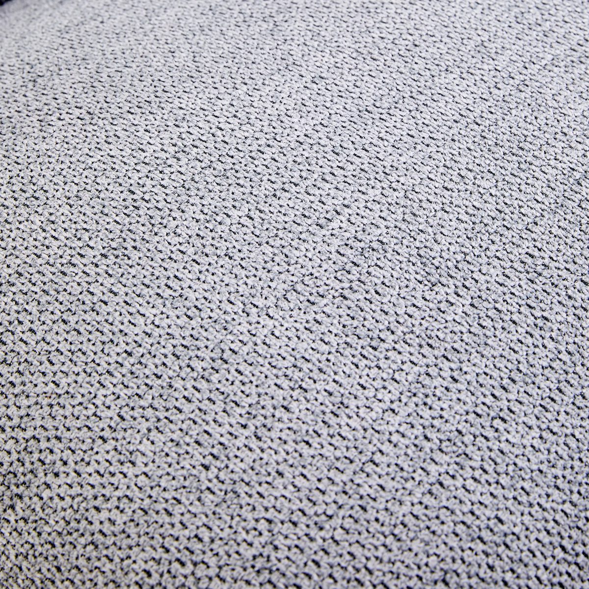 Housse en tissu gris foncé du fauteuil de salon Criss-Cross 20 avec une structure de tissage grossière de hjh LIVING