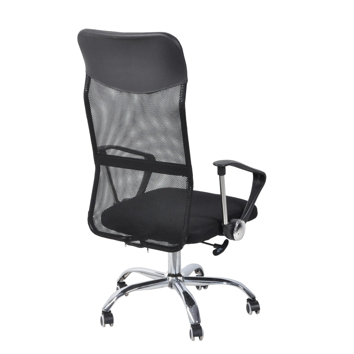 Siège de direction pour bureau à domicile Stryka Net avec dossier en maille noir sur pied en étoile de hjh OFFICE
