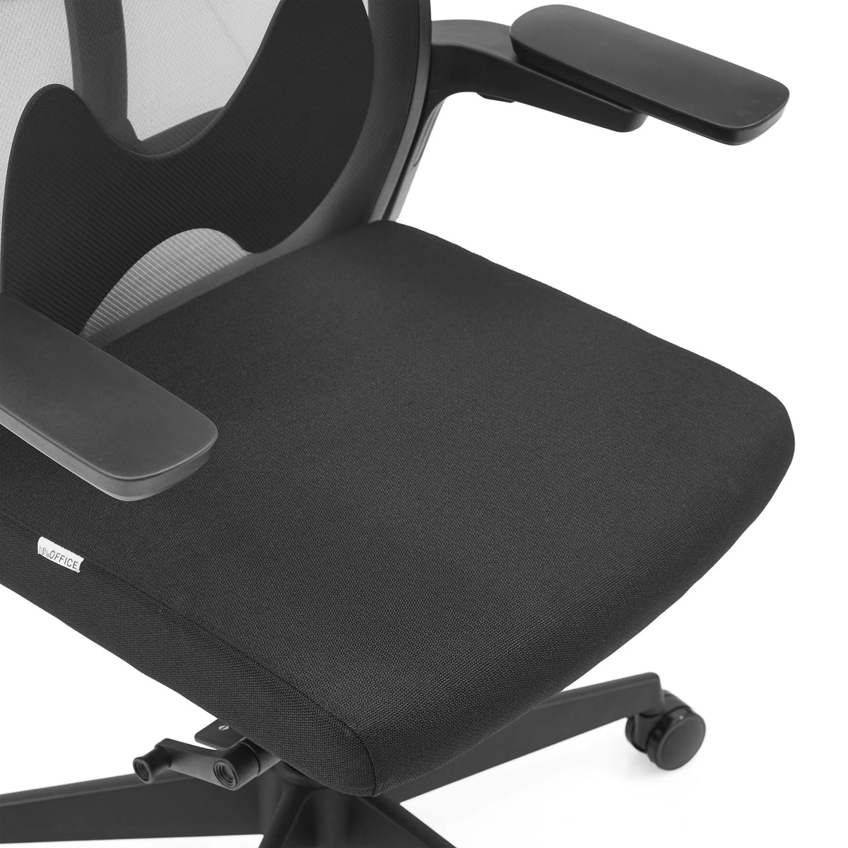 Assise et accoudoir noirs du siège de bureau de qualité professionnelle ARCEO B de hjh OFFICE