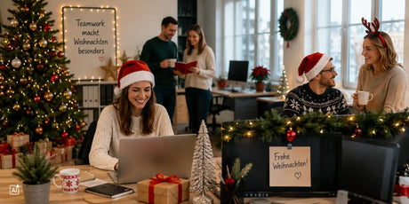 Weihnachten im Büro