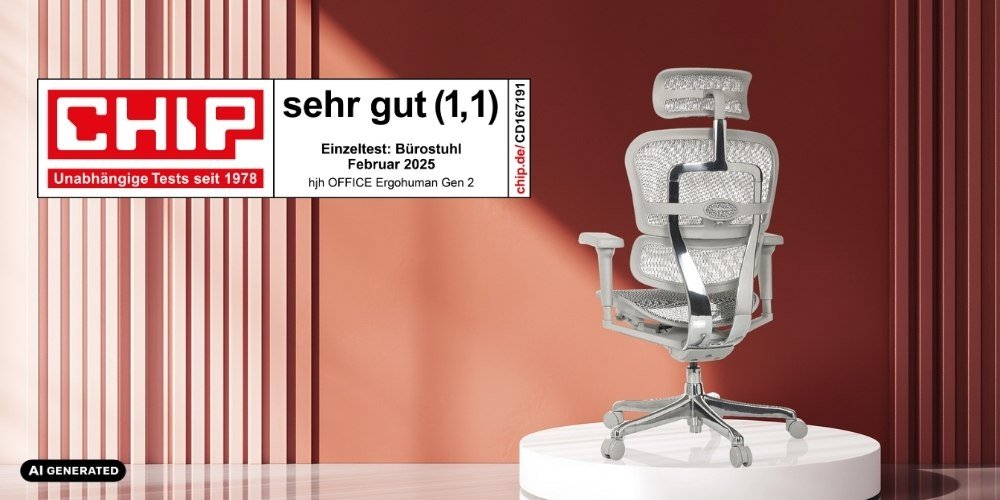 ERGOHUMAN – Testsieger im Vergleich der Bürostühle - buerostuhl24