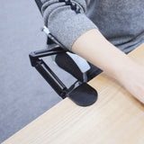 Accoudoir RELEX RT1 noir pour un fauteuil de bureau avec mécanisme articulé de hjh OFFICE