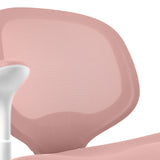 Dossier en maille rose de la chaise pour enfants KID ERGO de hjh OFFICE