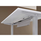Sous-structure et gestion des câbles du bureau réglable en hauteur électriquement XMST 2E G de hjh OFFICE PRO