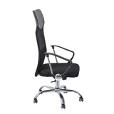 Siège de direction pour bureau à domicile Stryka Net avec revêtement en maille et piètement étoile brillant de hjh OFFICE