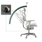 Dossier réglable du siège de direction de luxe ERGOHUMAN ULTRA G GEN2 avec un angle d'inclinaison de 90° de hjh OFFICE