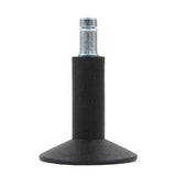 Patins de chaise 5 x STAND Nr. 12 noirs avec tige de 11 mm pour tous types de sols de hjh OFFICE