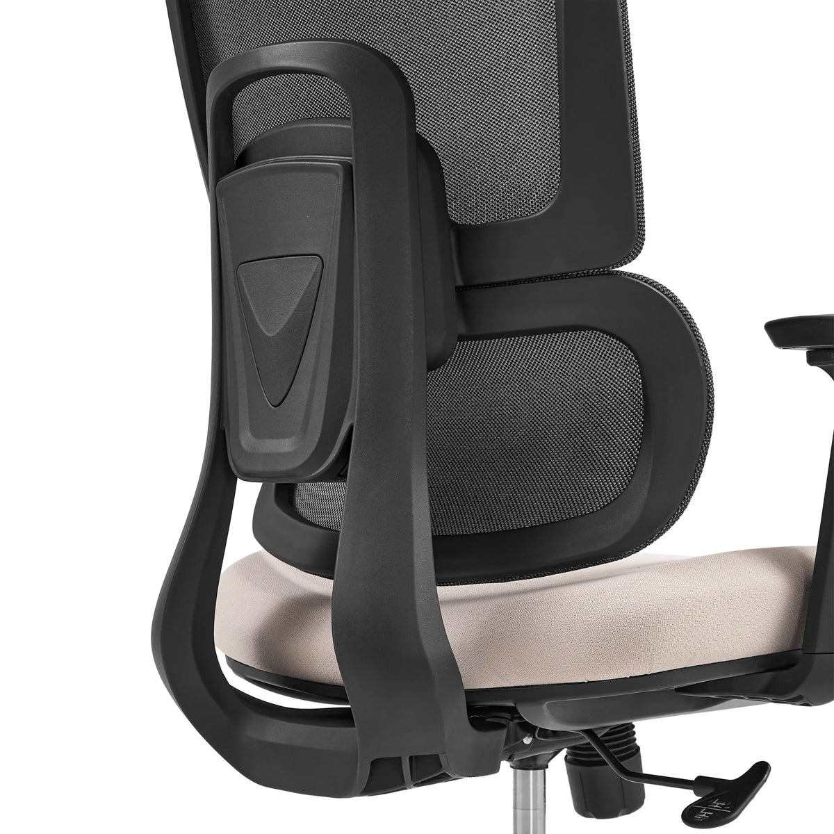 Arrière du dossier en maille du Siège de bureau de qualité professionnelle Ergomy Pro de hjh OFFICE