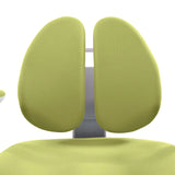 Dossier vert en deux parties de la chaise pour enfants KID WING de hjh OFFICE