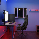 Fauteuil Gamer noir GAMEBREAKER SX 04 avec dossier haut et accoudoirs de hjh OFFICE