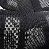 Tissu maille en nylon noir du siège de bureau de qualité professionnelle Ergo U2 Pro3 de hjh OFFICE