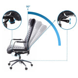 Mécanisme d'inclinaison et réglage de la hauteur d'assise du Siège de direction de luxe ASPERA 20 de hjh OFFICE