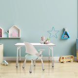 Chaise pour enfants KID GRO SET en bleu clair avec bureau assorti dans une chambre d'enfant de hjh OFFICE