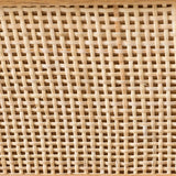 Structure en cannage viennois tressé de la commode BOHEO K en chêne de hjh LIVING