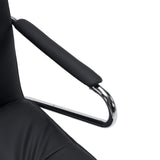 Accoudoir avec rembourrage noir de la chaise cantilever Rovento V de hjh OFFICE