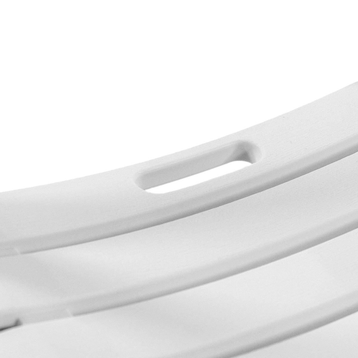 Découpe blanche pour la poignée sur l'assise de la chaise d'extérieur TRAVANO de hjh LIVING