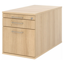 SIGNA TC20 | Caisson à roulettes avec caisson pour dossiers suspendus | Bois - Caisson bureau sur roulettes 