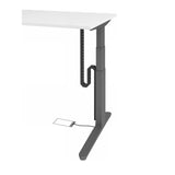Chaîne de câbles verticale en noir comme accessoire pour le modèle CKVL de hjh OFFICE PRO