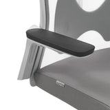 Accoudoir réglable du Siège de bureau de qualité professionnelle ARCEO W en gris de hjh OFFICE
