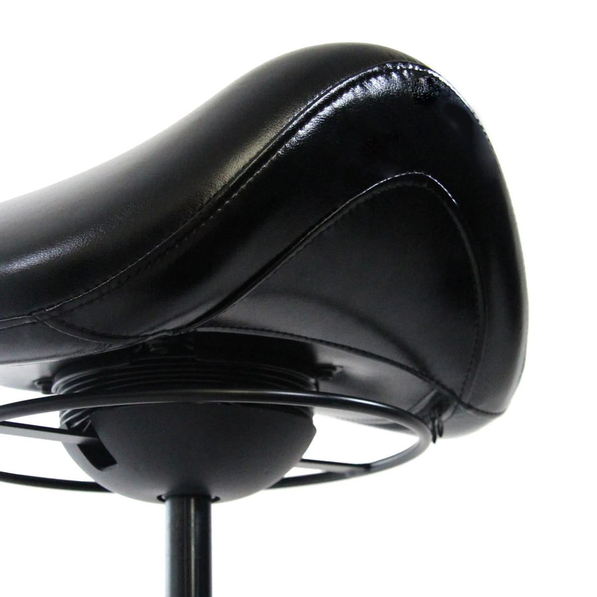 Assise et structure noires du Tabouret de selle ORTHO SIT de hjh OFFICE