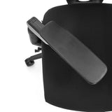 Accoudoir en plastique noir du siège de bureau de qualité professionnelle Ergo U2 Flex3 de hjh OFFICE