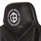 Logo sur le repose-tête du Fauteuil Gamer GAMEBREAKER COLOSSUS en noir de hjh OFFICE