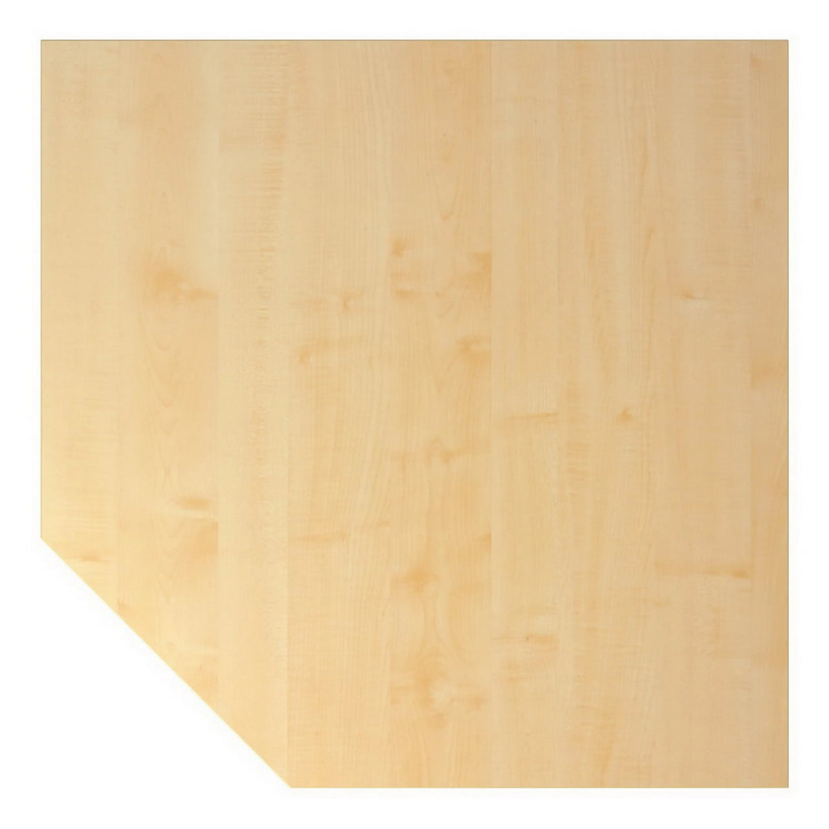 Trapezplatte in Ahorn-Optik der Serie XTRA XB LT12 G von hjh OFFICE PRO