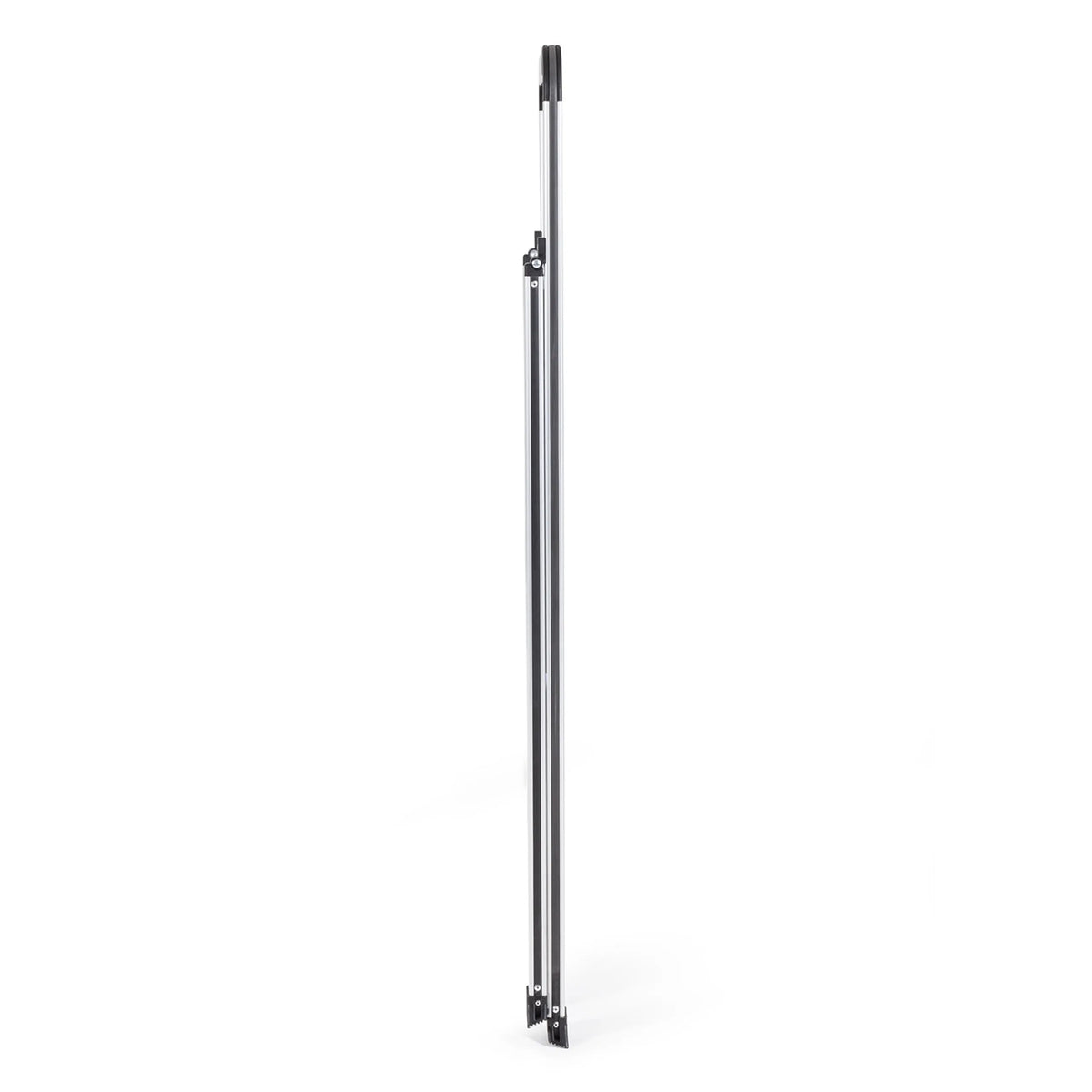Vue latérale de l'Échelle pliante SOLID V en aluminium de hjh OFFICE