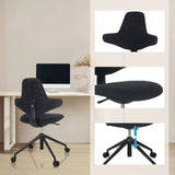 Repose-pieds réglable en hauteur et assise du Siège de bureau de qualité professionnelle PALIANO de hjh OFFICE