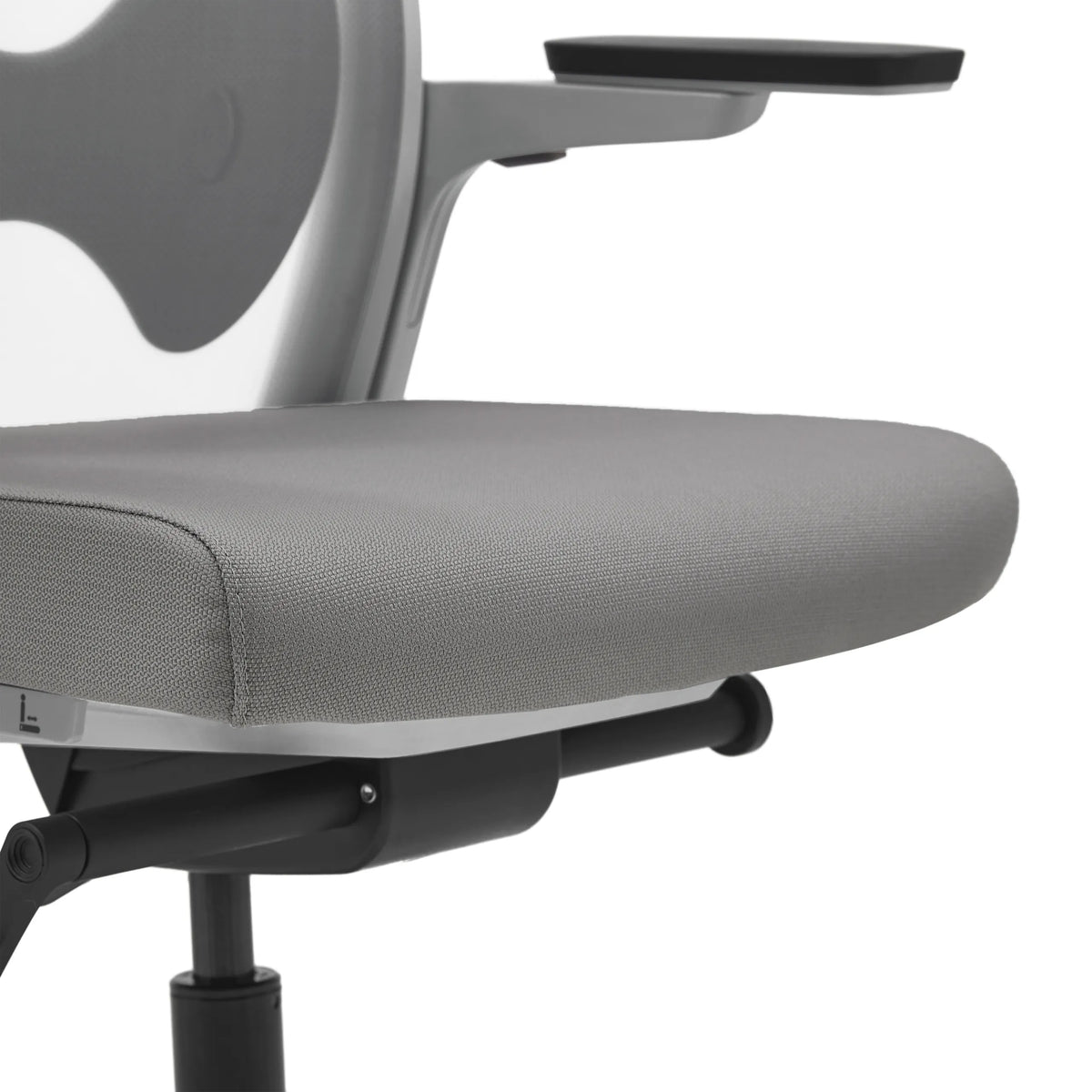 Assise et accoudoir gris du siège de bureau de qualité professionnelle ARCEO W de hjh OFFICE