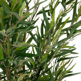 Feuilles vertes de la Plante artificielle BAMBUS de hjh OFFICE