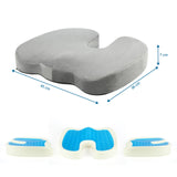 Vue dimensionnelle du Coussin de siège MEDISIT VIII de 45 × 36 cm et d'une hauteur de 7 cm de hjh OFFICE