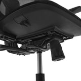 Dessous de l'assise avec mécanisme de réglage du Siège de bureau à domicile Malio de hjh OFFICE