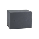 Coffre-fort Safe Compact Mini anthracite de forme rectangulaire de hjh OFFICE