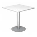 BISTRO F88Q S | Table de réunion | 80 x 80 | Argenté - Système de tables conférence 