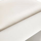 Surface et bord blancs et lisses du Miroir de Maquillage Glamdesk de hjh LIVING