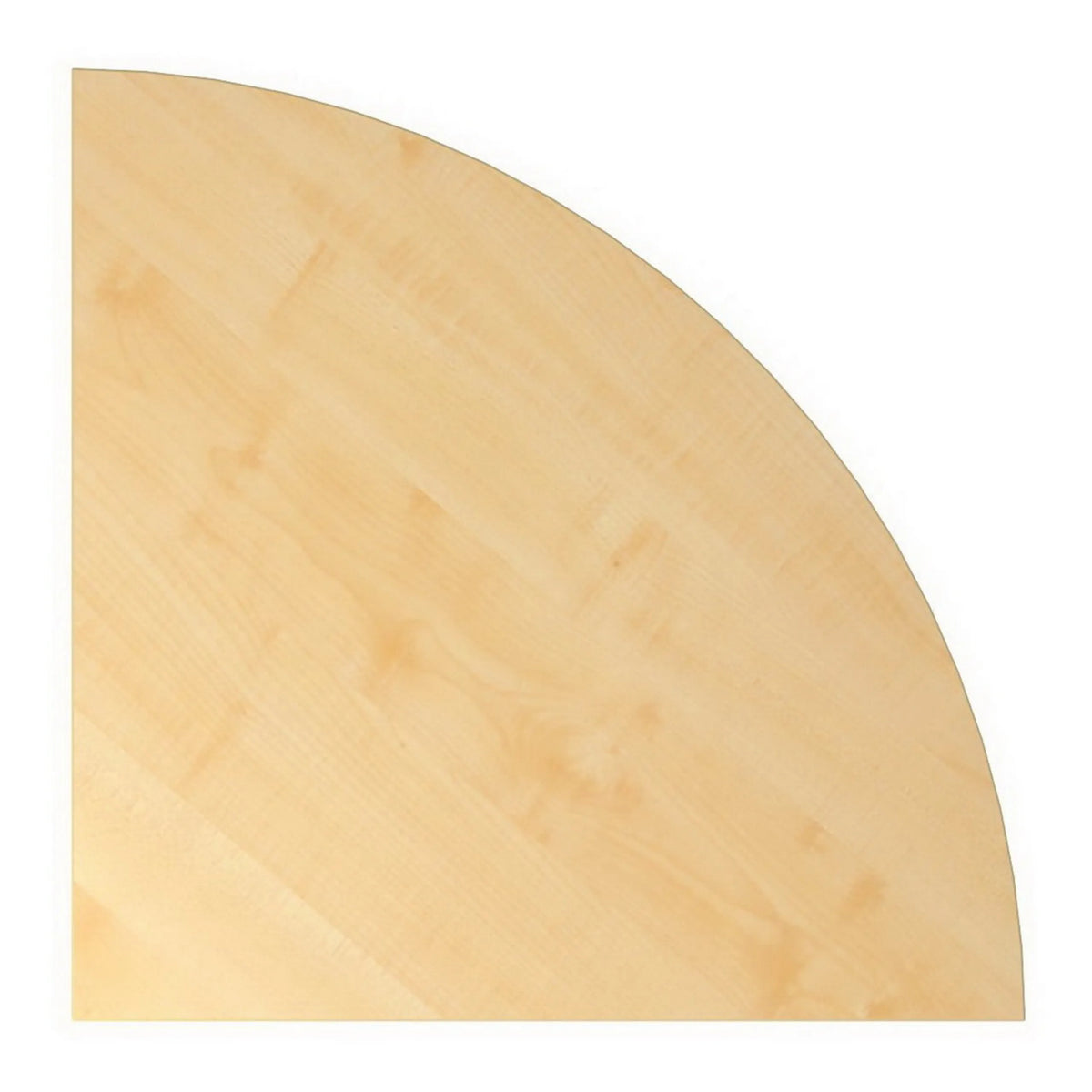 Coin arrondi 80 x 80 mm en érable de la gamme NANO LE90 / LE91 de hjh OFFICE PRO